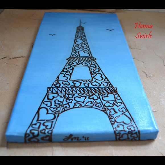 Other - Eiffel Tower original acrylic painting, new